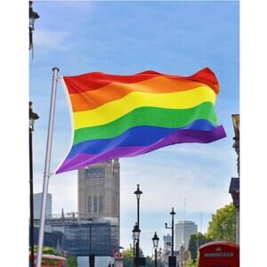 LGBTQ Rainbow Stripe 6-Color Pride Flag